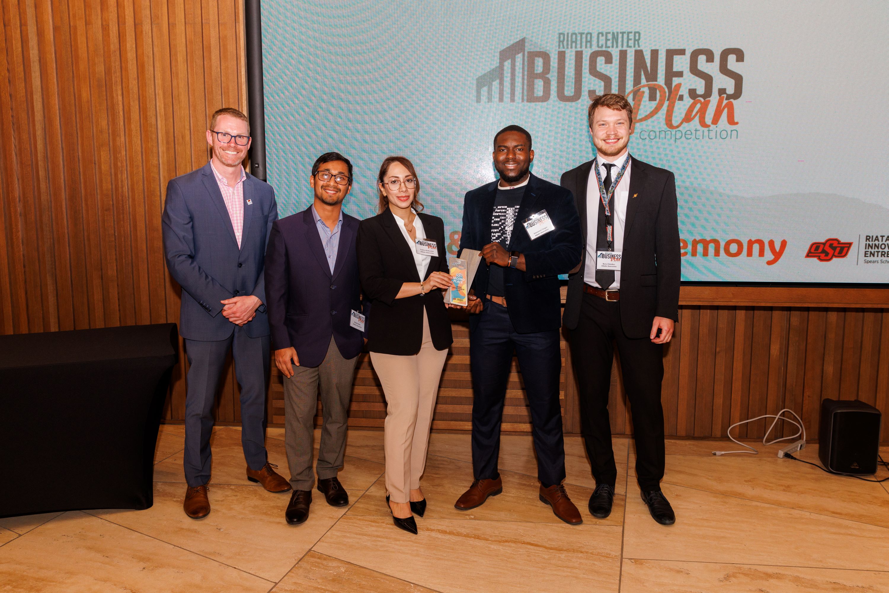 Chad Mills, Anahita Badkoubeh, Emmanuel Yangue, Boris Oskolkov, Rashed Islam