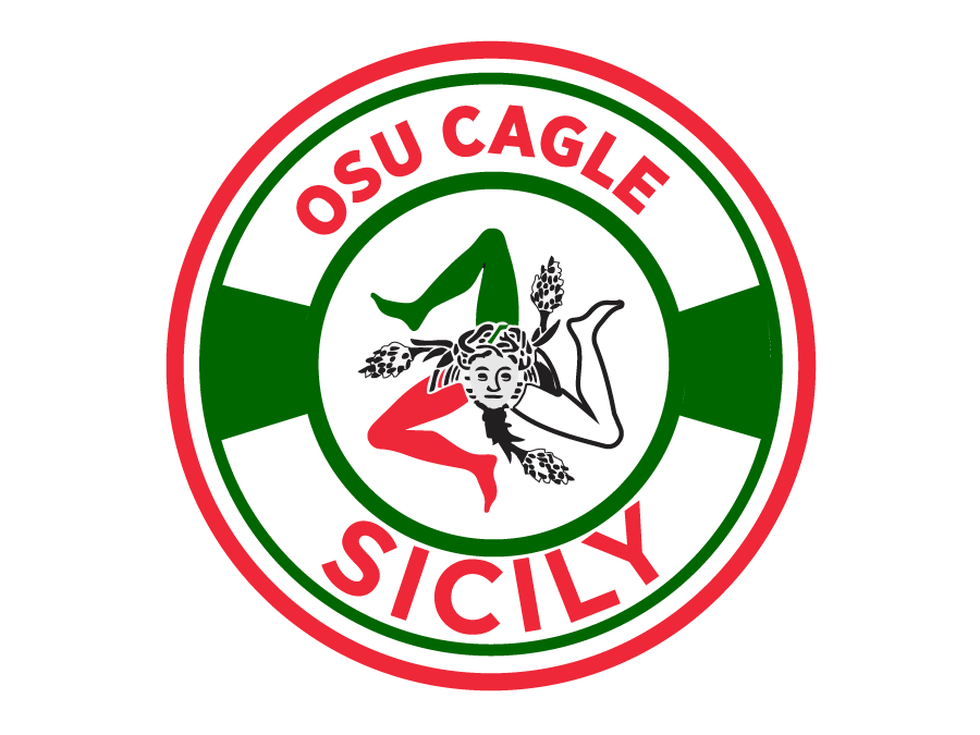 OSU CAGLE program button featuring Sicily. 