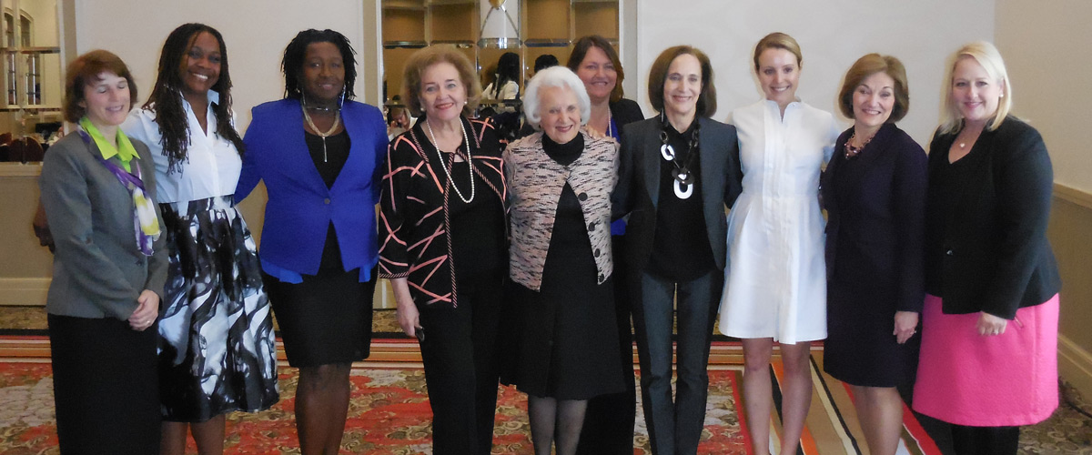 Lex Smith and other speakers at Women's Business Leadership Conference in 2016