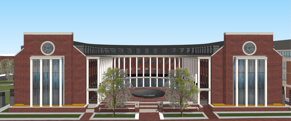 New Business Building rendering