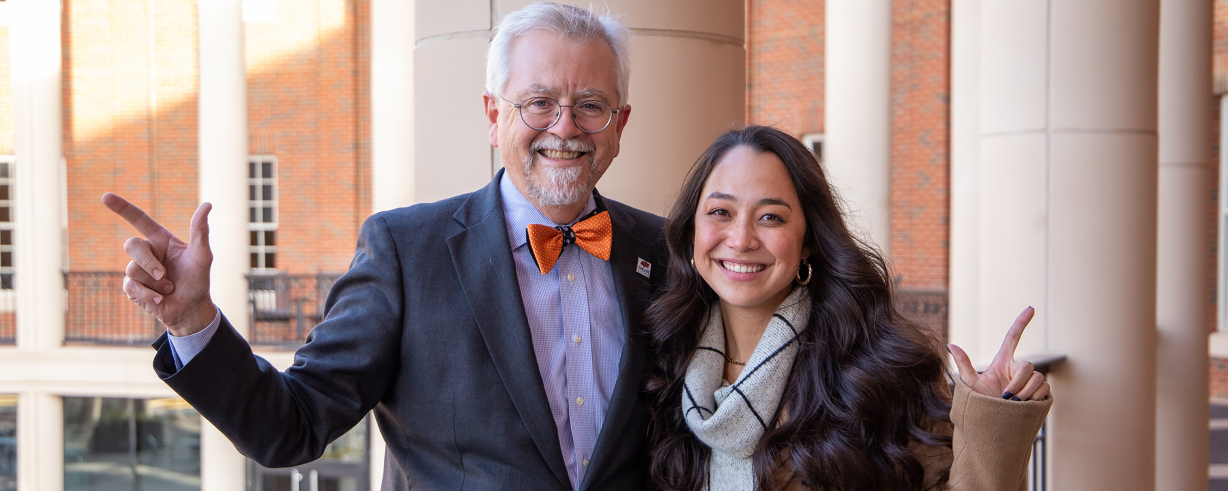 Dean Eastman and Alexis Hightower, the spring 2022 hosts of the Buzz on Business podcast. Dean Eastman and Alexis Hightower, the spring 2022 hosts of the Buzz on Business podcast.