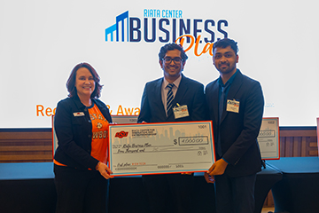 Student entrepreneurs win $40,500 in scholarship money at Riata Business Plan Competition