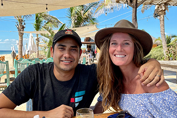 Life Out of the Box: Spears Business alumni enjoy careers, marriage as digital nomads 