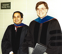 Dr. Sharda and Dr. LeClaire Dr. Ramesh Sharda and Brian LeClaire