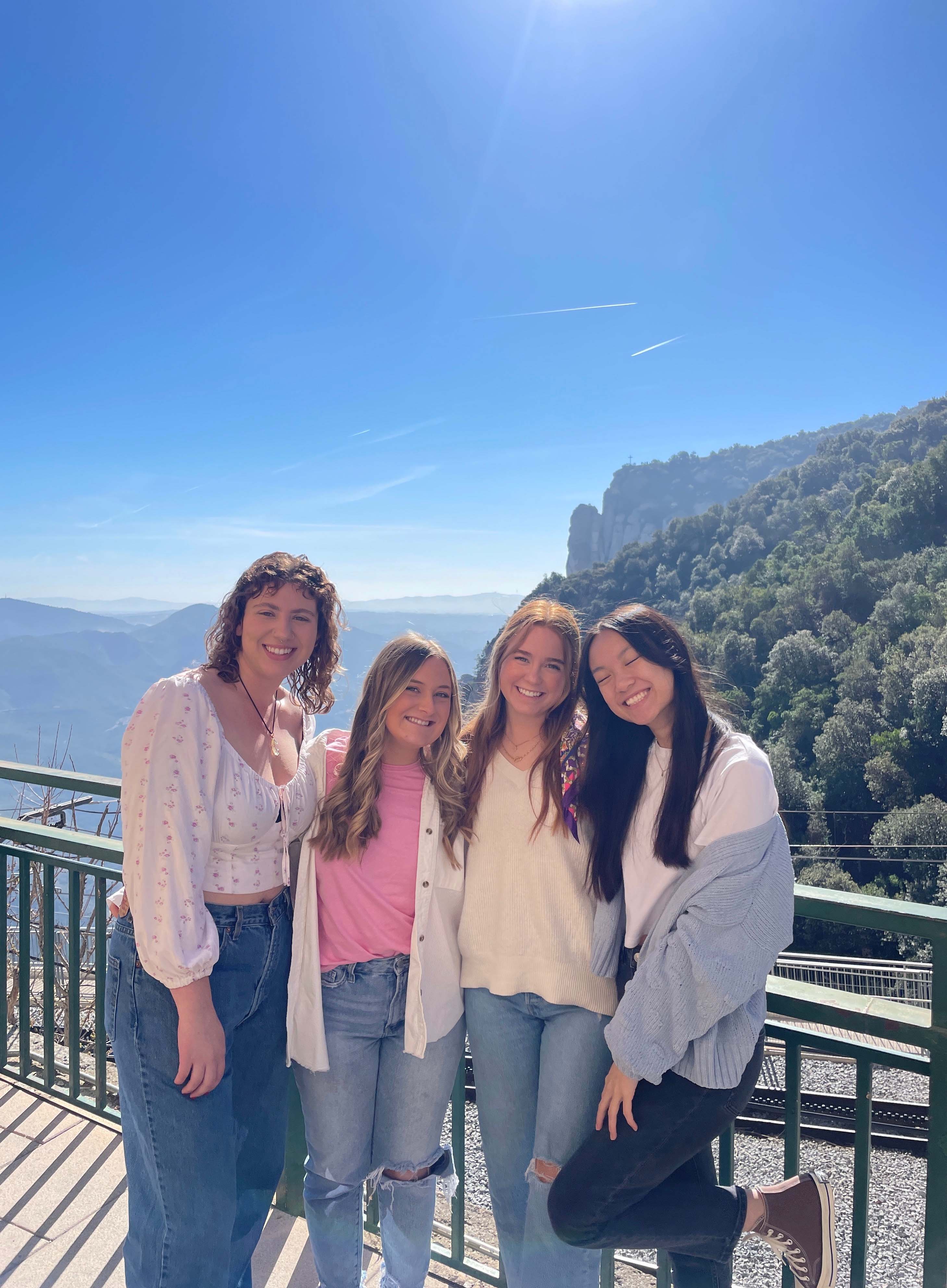 Cagle students in Barcelona