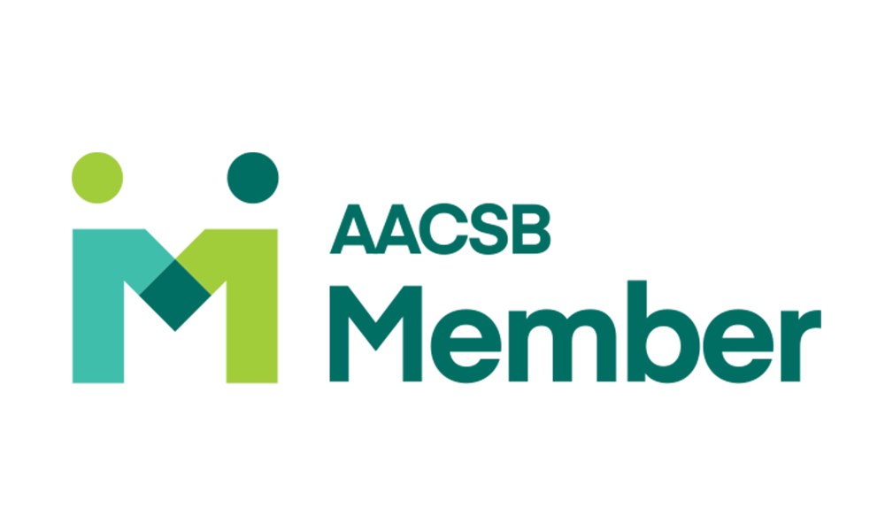 Updated logo for the AACSB accrediting body.