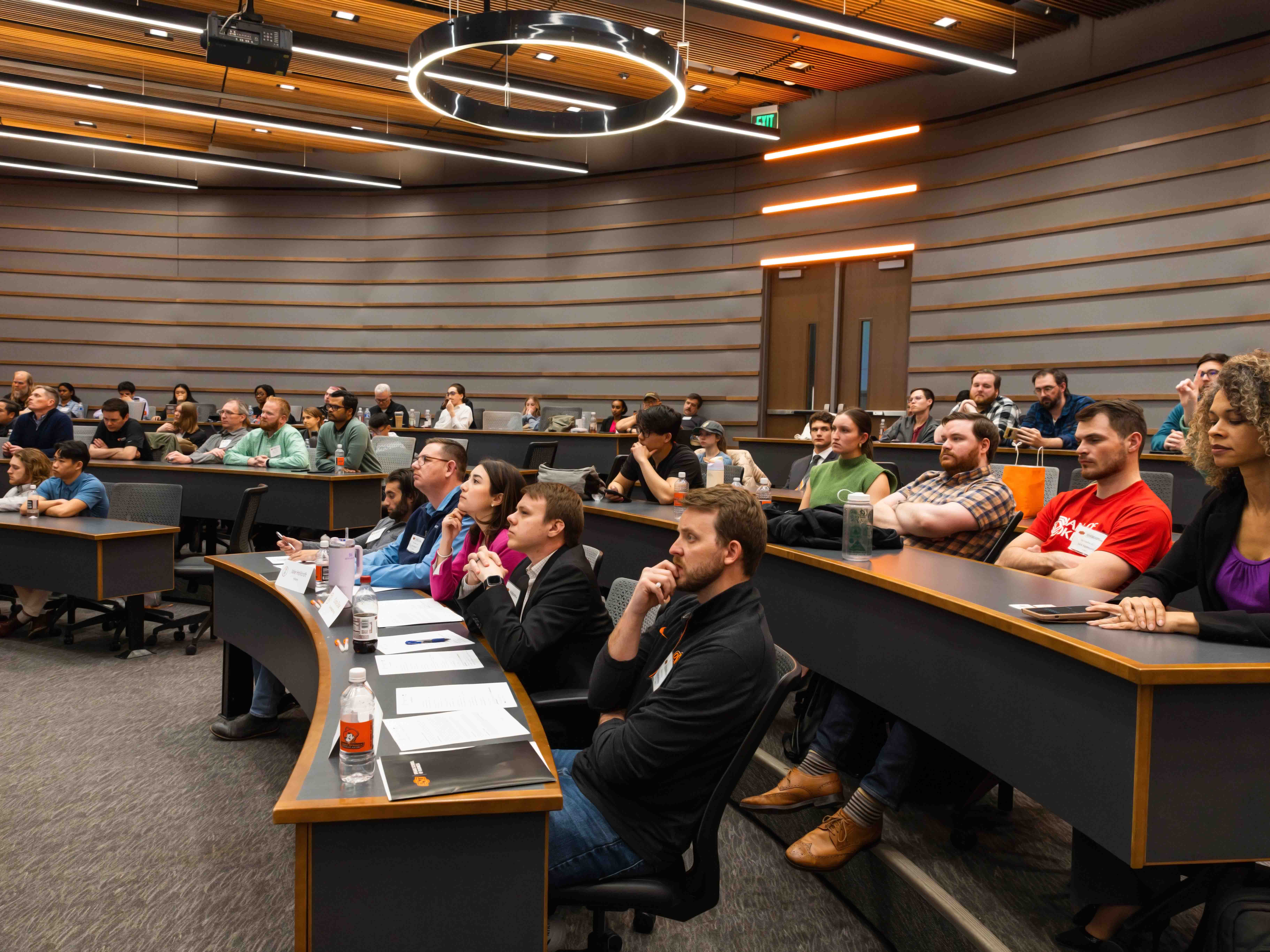 Classroom full of students