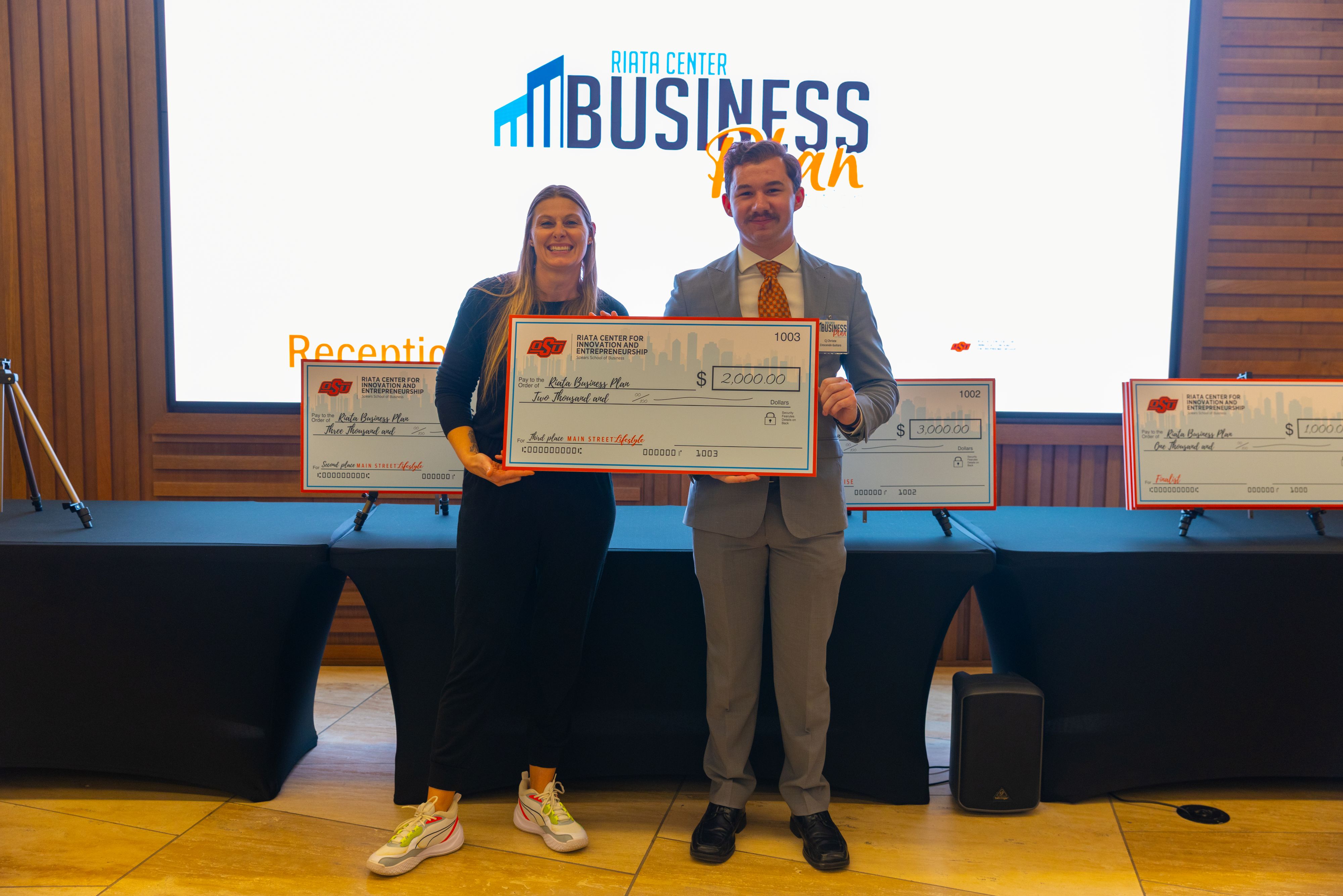 Paula McCullough, CJ Christe Paula McCullough, CJ Christe