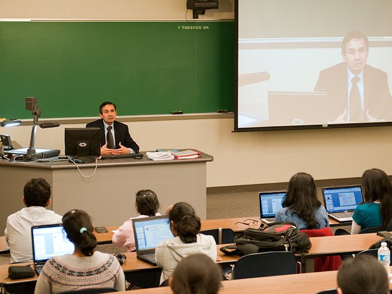 Sharda class Dr. Sharda teaches.